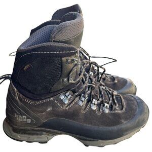 Hanwag Alverstone II GTX Mens Hiking Boots Size 9 Black Gore-Tex